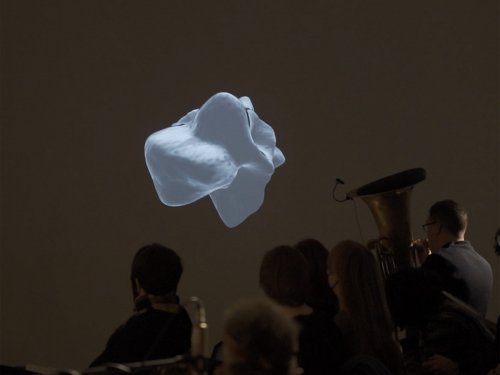 Alien Laughter - with Swoopophone and Blob - Annika Larsson / E.I. the Blob / Robin Hayward. Music by Robin Hayward during KANÔN, QANŪN, CANON, (...), KW Berlin 16 Nov 2021