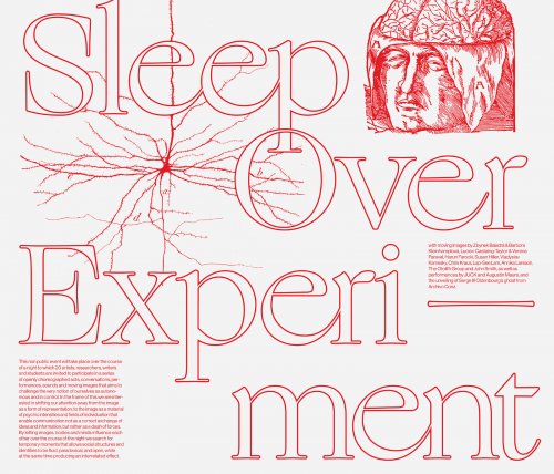The Sleep Over Experiment, Index Foundation 18-19 Oct 2019