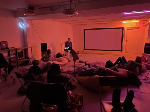 Ester Martin Bergsmark in connection the the screening A sweetness from nowhere