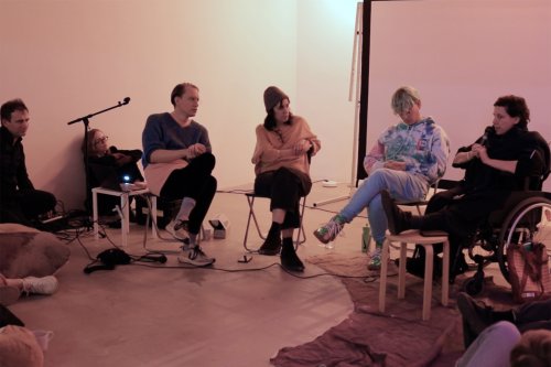 Talk betweeb Adina Pintile, Vika Kirchenbauer, Ester Martin Bergsmark & Annika Larsson