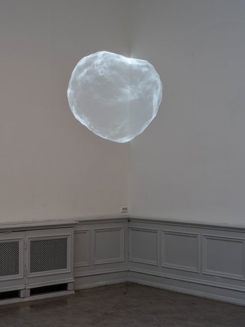 Installation view of E.I The Blob at Love, Body and Work - Artistic Research in Uncertain Times, Konstakademien, Stockholm, 2021