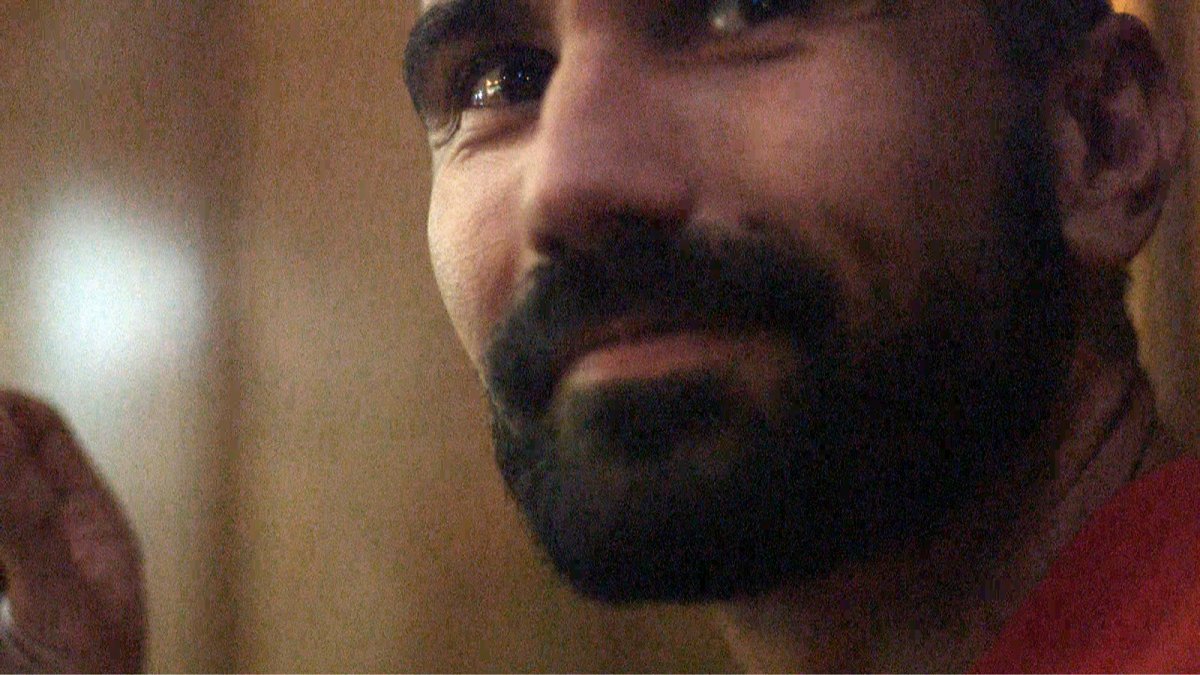 Video-still (Josip) from The discourse of the Drinkers by Annika Larsson (2017).