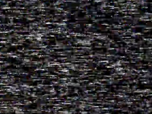 REFERENCE ARCHIVE: TV static noise