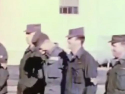 Effects of Lysergic Acid Diethylamide LSD on US Troops Marching